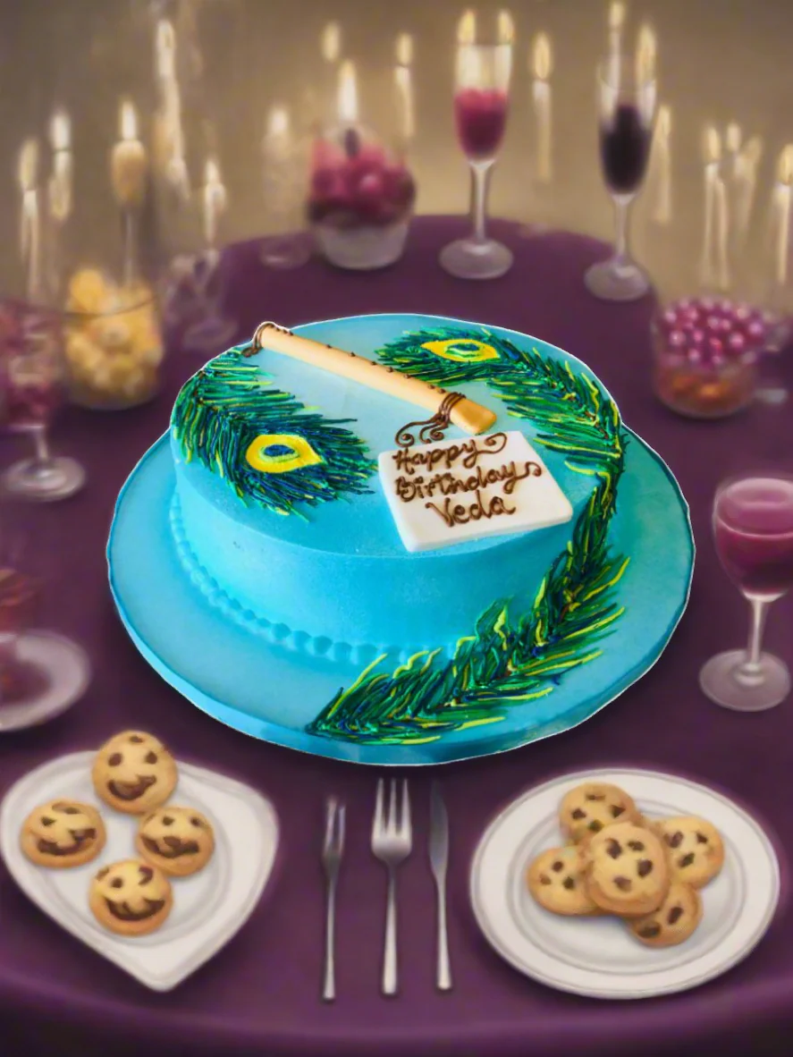 Peacock Flute Cake - Image 2