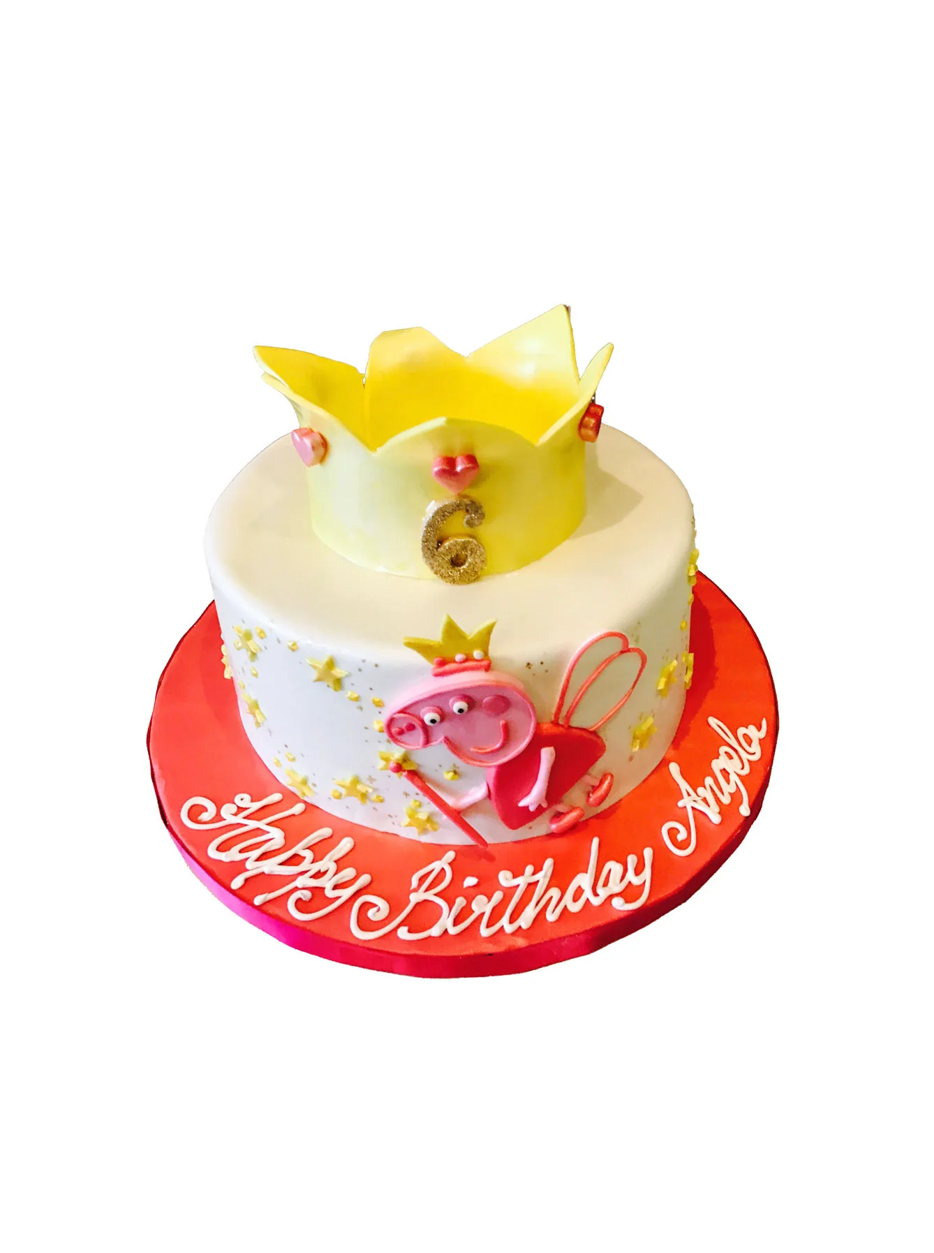 Peppa Pig Fondant Cake - Image 5