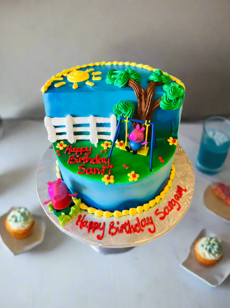Peppa Pig Stage Cake - Image 2