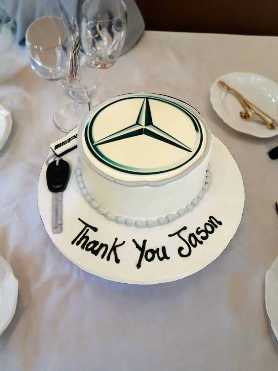 Mercedes Photo Cake - Image 2