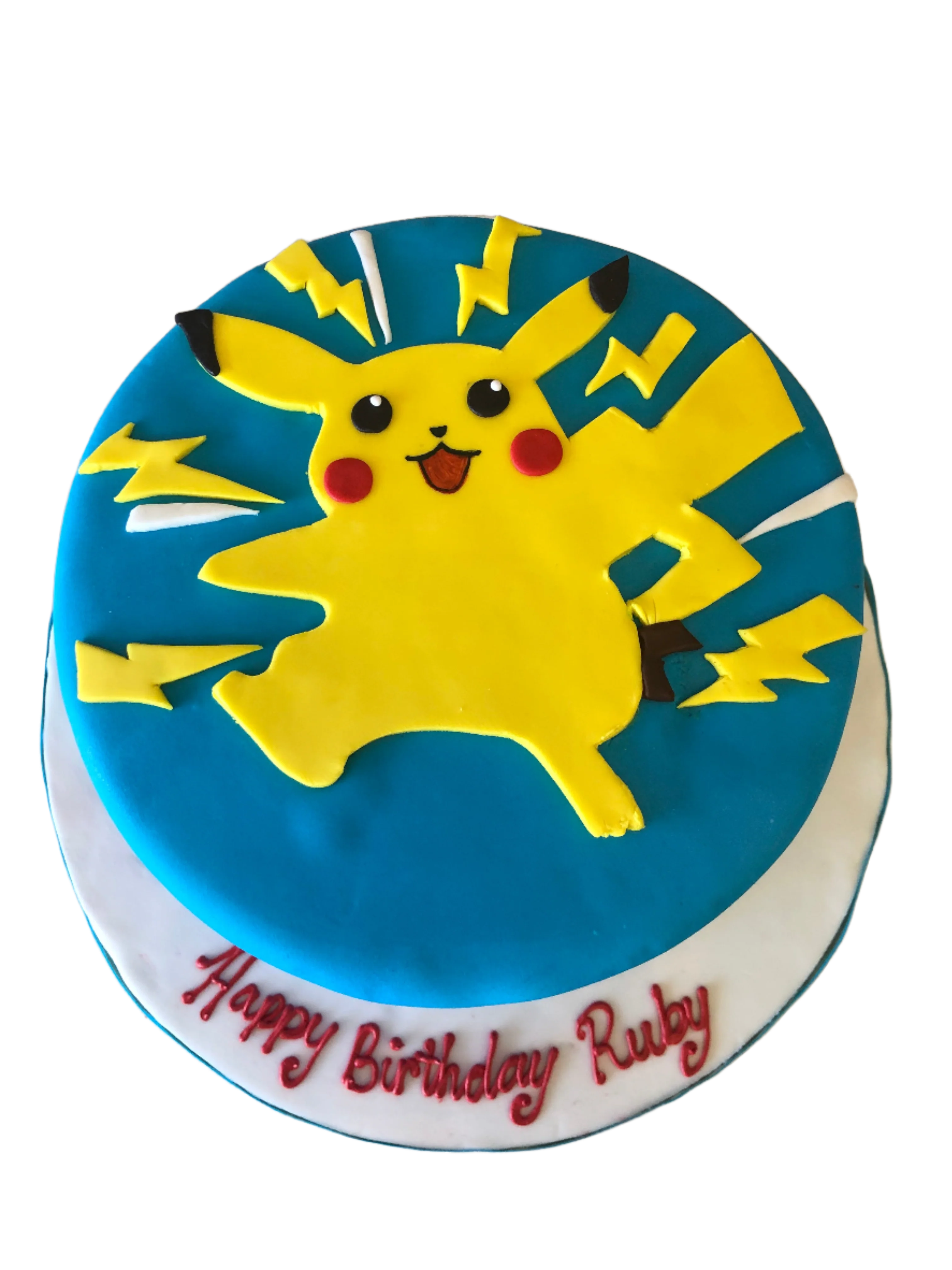 Pikachu Pokemon Fondant Cake - Image 6