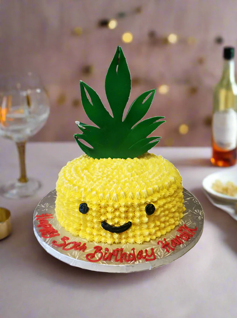 Pineapple Shaped Cake - Image 3