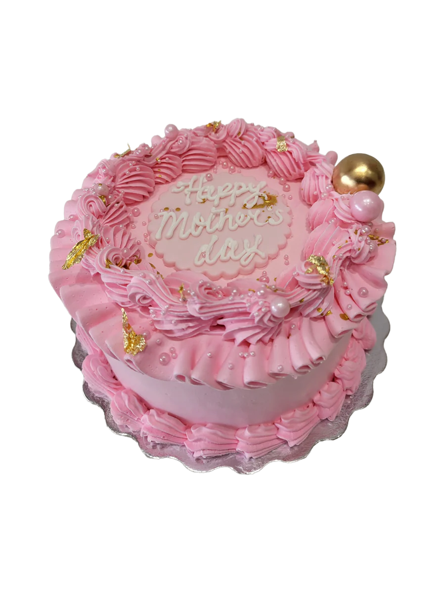 Pink Mother's Day Cake