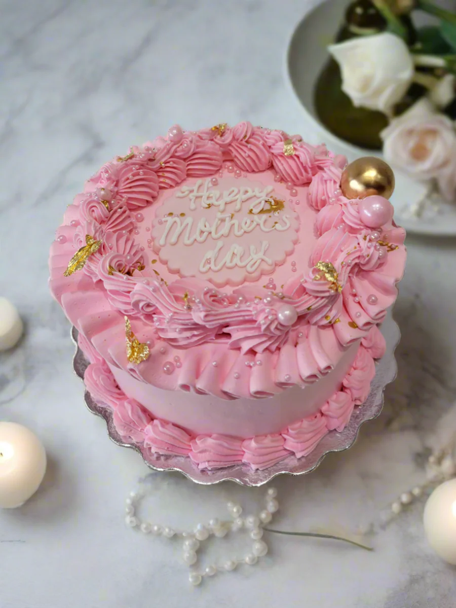 Pink Mother's Day Cake - Image 2
