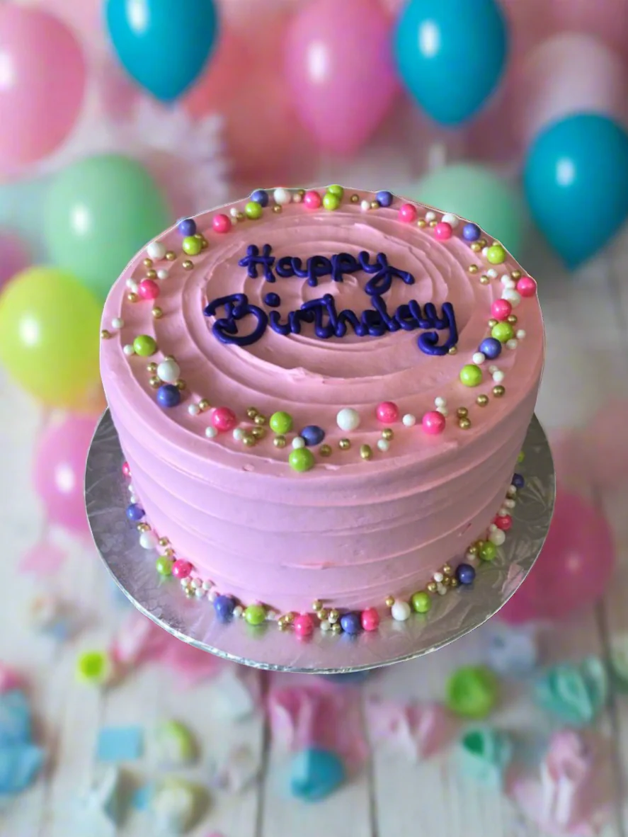 Pink Pearls Cake - Image 3