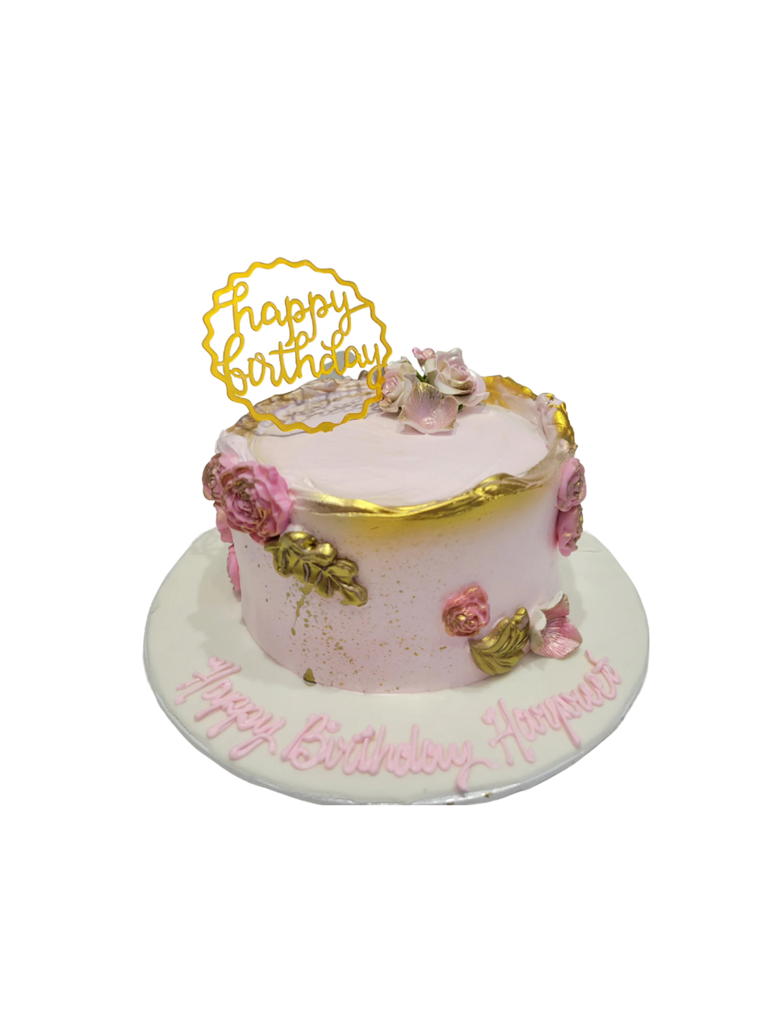 Pink Shimmer Cake