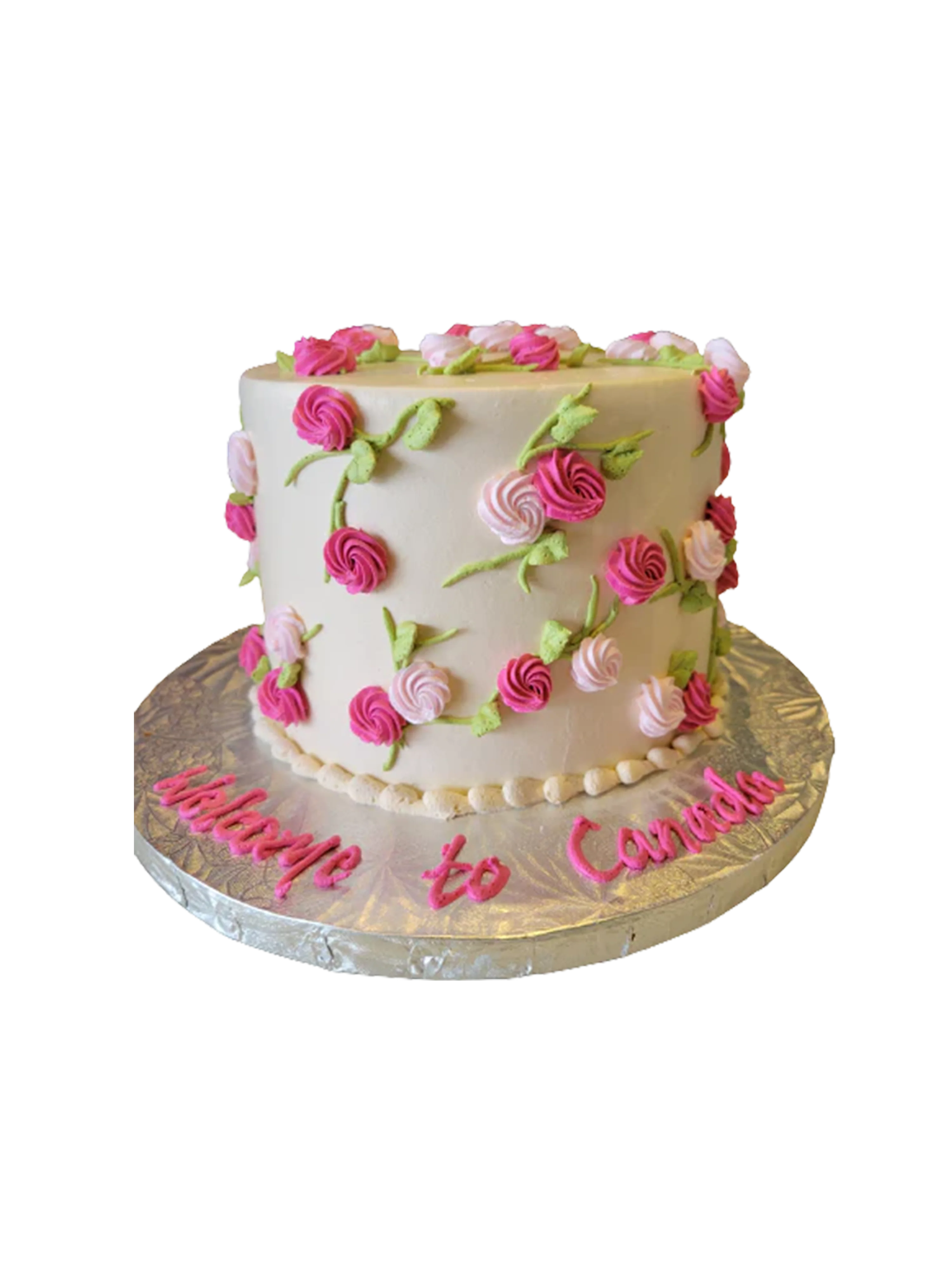 Pink Swirl Cake