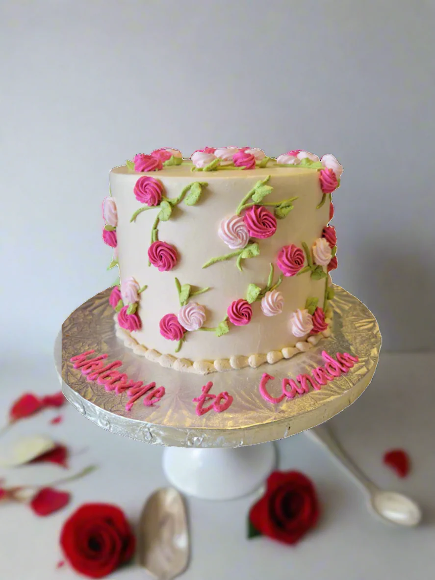 Pink Swirl Cake - Image 2
