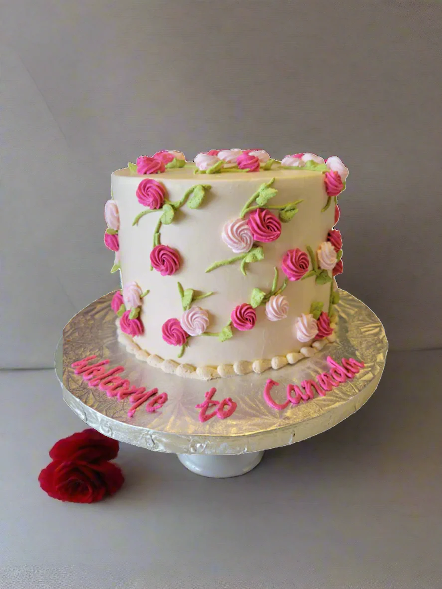 Pink Swirl Cake - Image 3