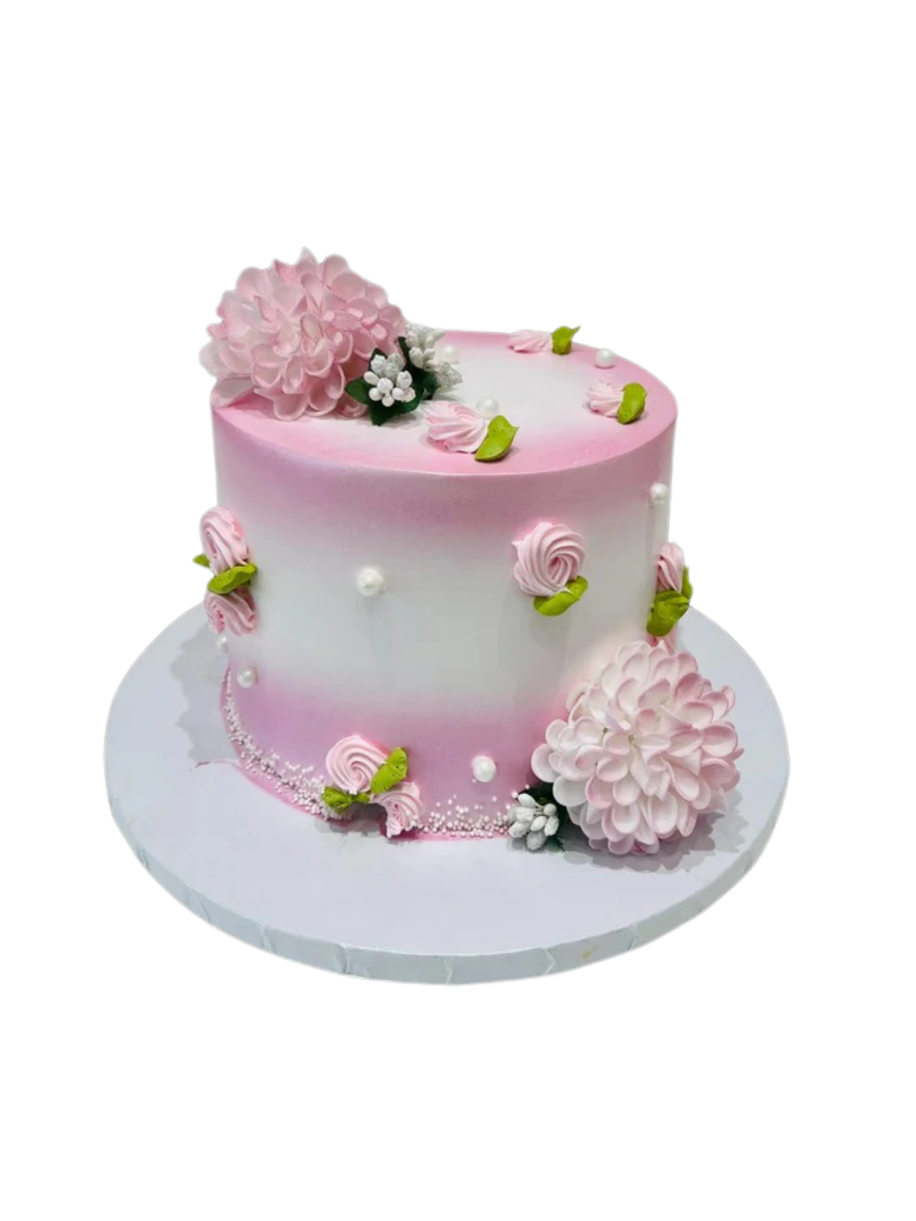 Pink Symphony Cream Cake