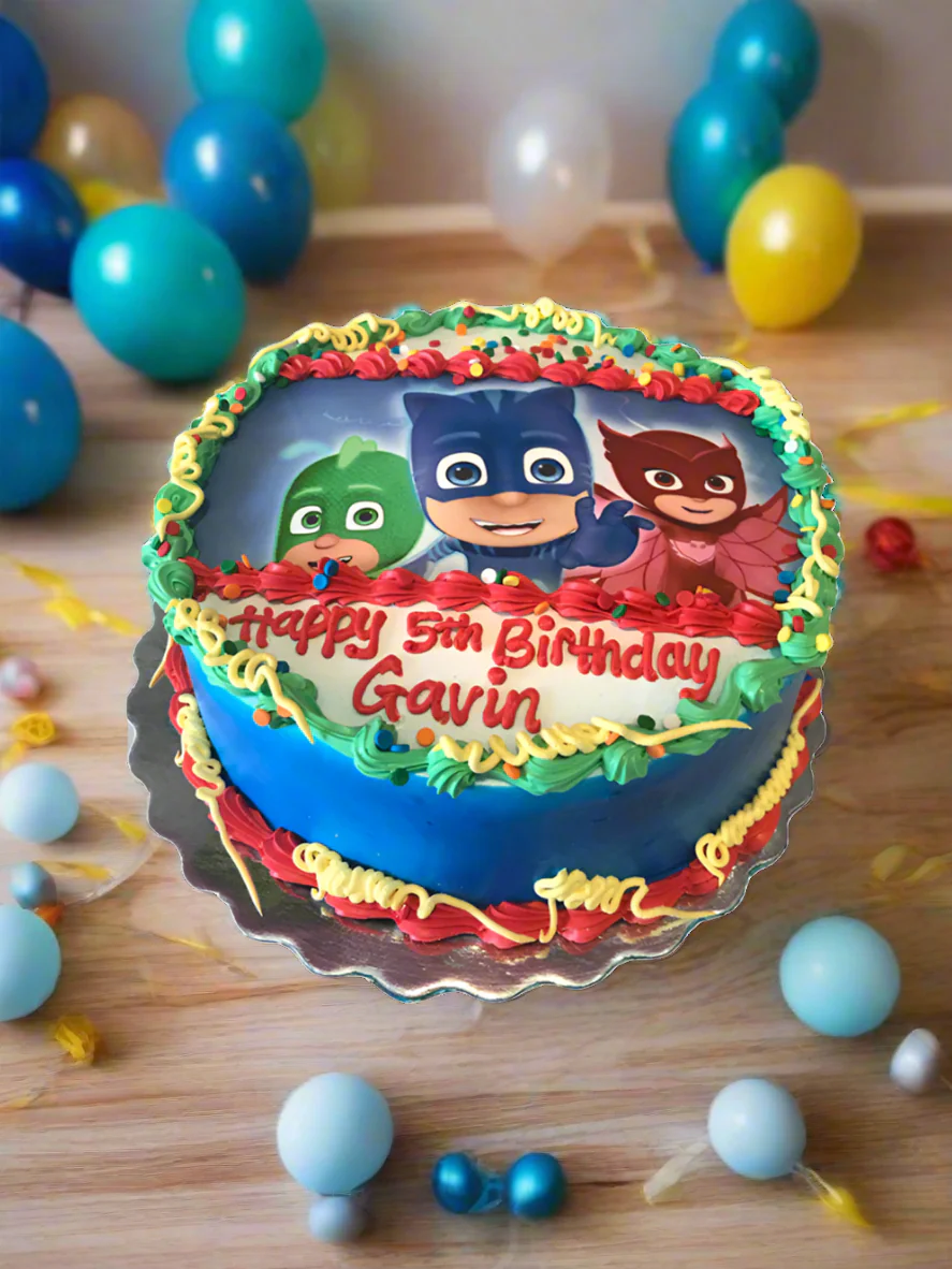 Pj Mask Photo Cake - Image 3