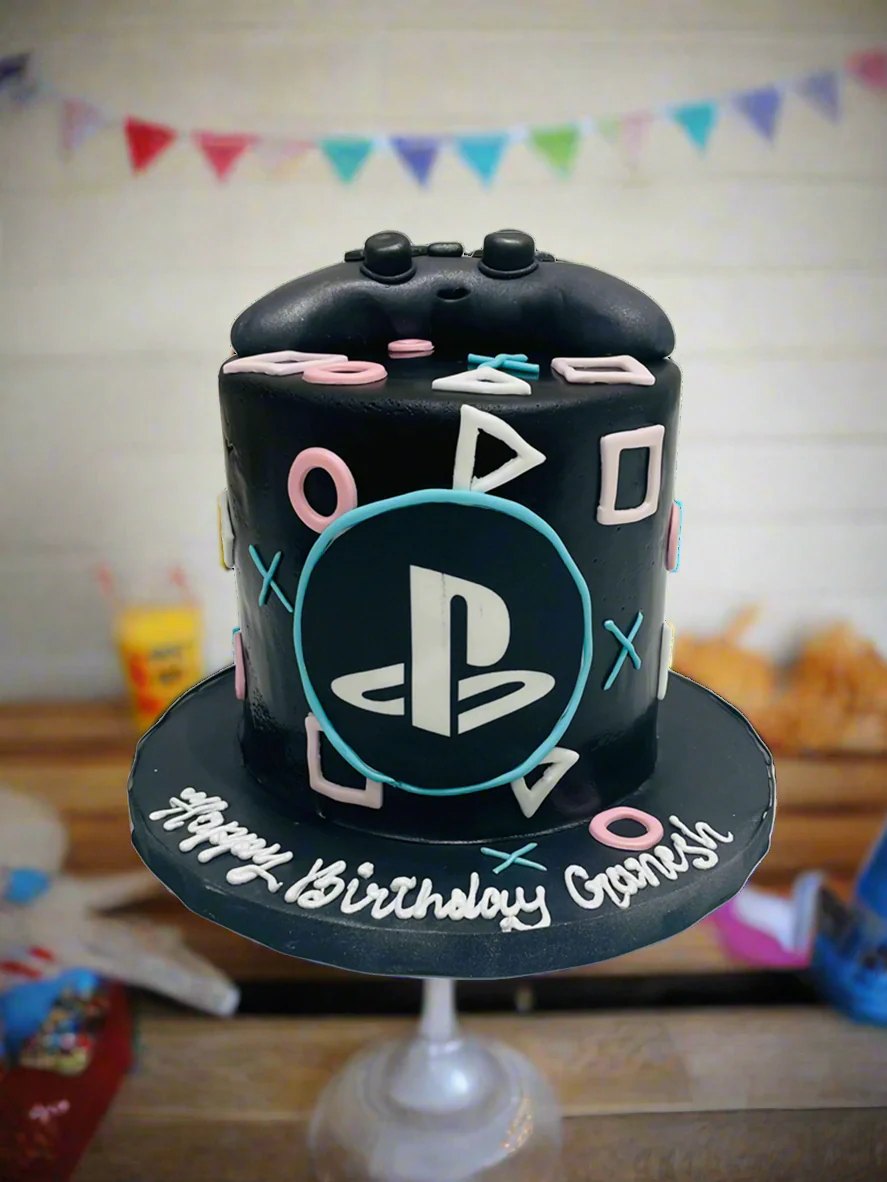 Playstation Fondant Cake - Image 3