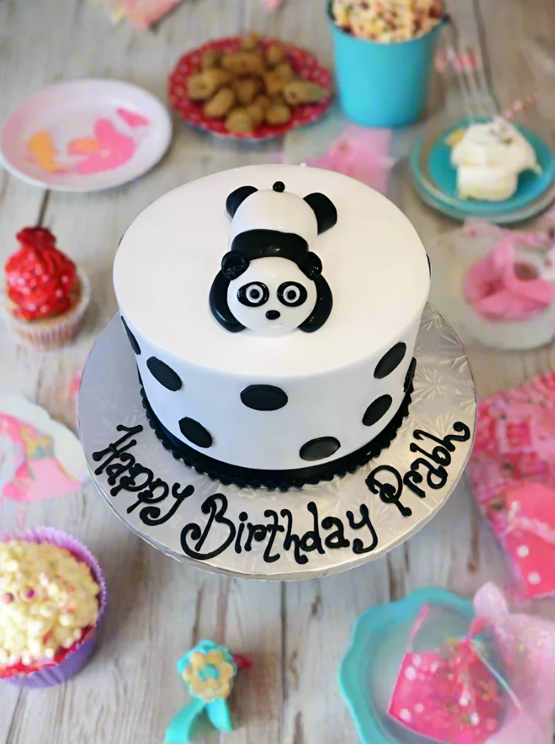 Prabh Panda Fondant Cake - Image 2