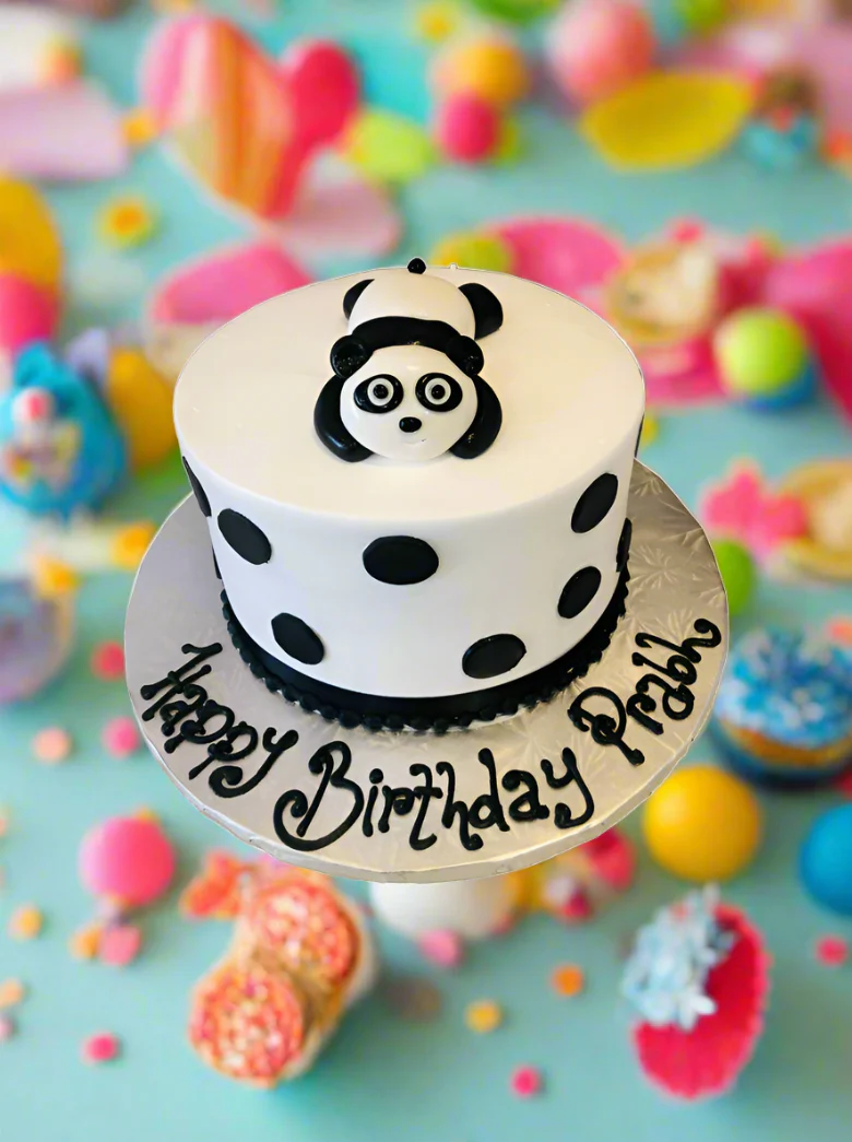 Prabh Panda Fondant Cake - Image 7
