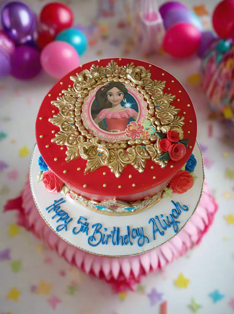 Princess Elena Birthday Cake - Image 2