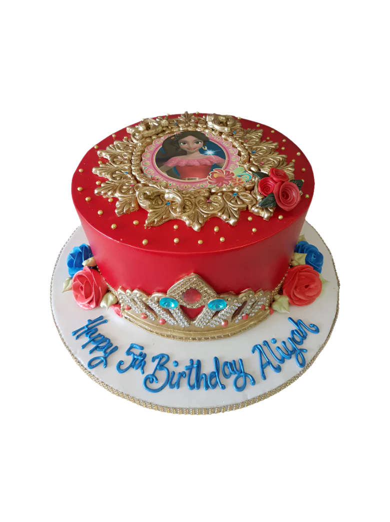 Princess Elena Birthday Cake - Image 5