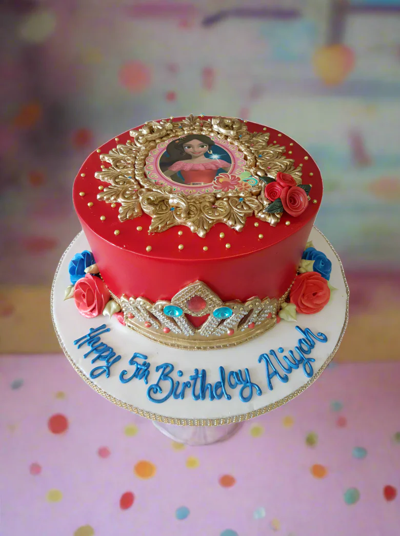Princess Elena Birthday Cake - Image 6