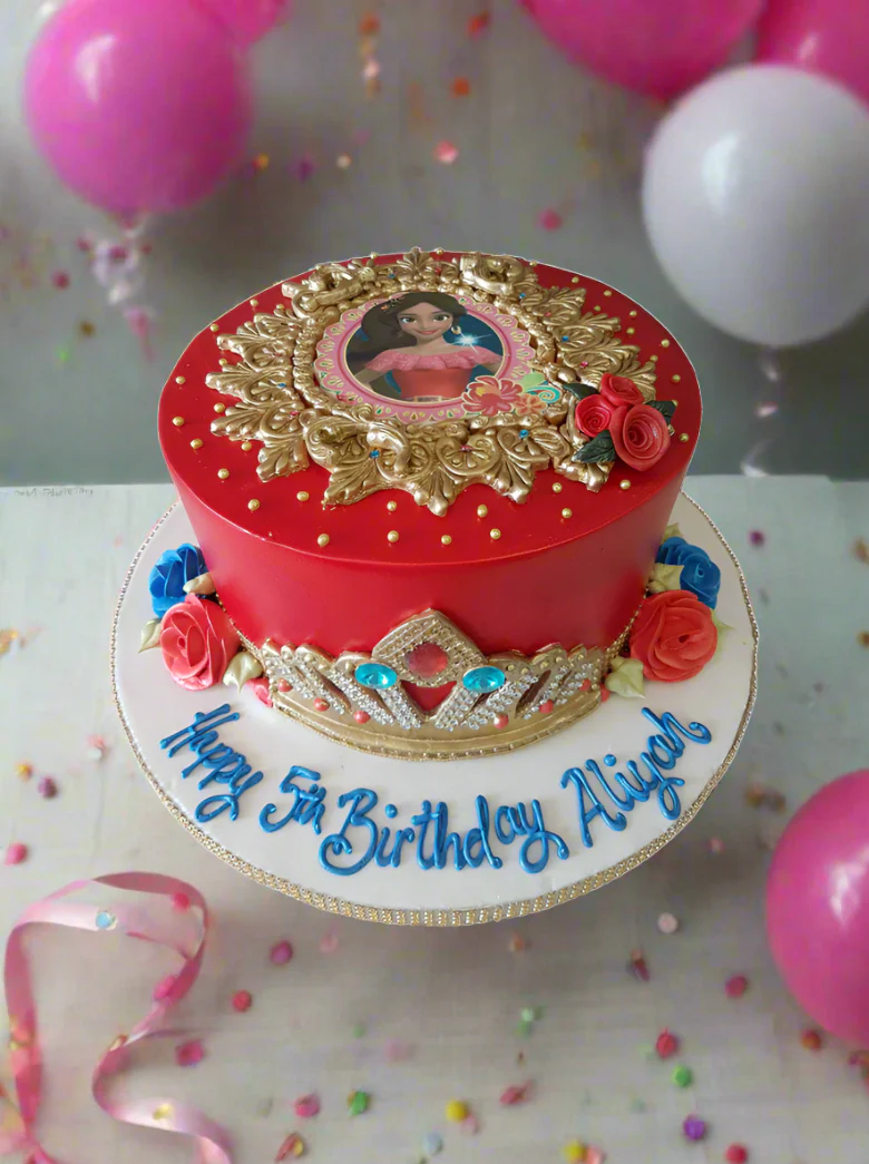 Princess Elena Birthday Cake - Image 7