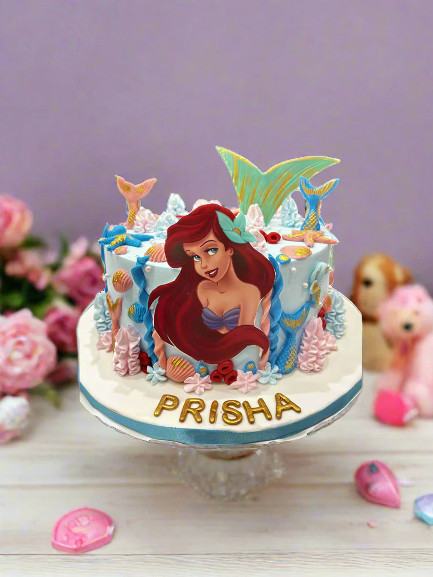 Prisha Mermaid Cake - Image 3