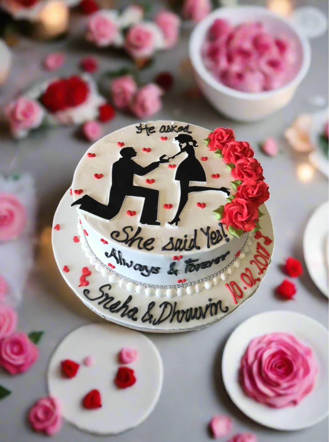 Proposal Cake - Image 2