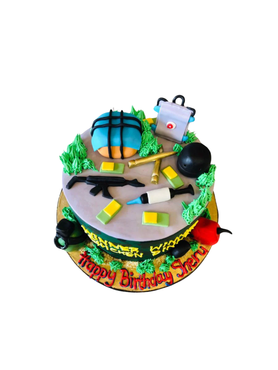 Pubg Birthday Cake