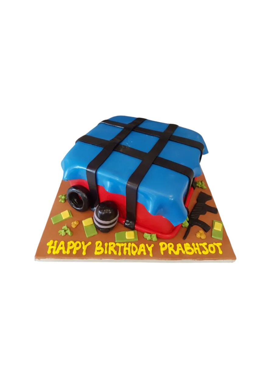 Pubg Fondant Cake