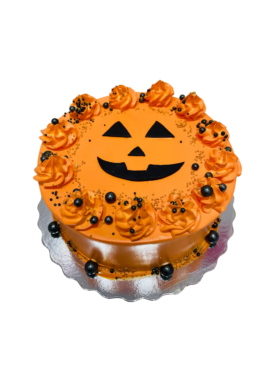 Pumpkin Halloween Cake