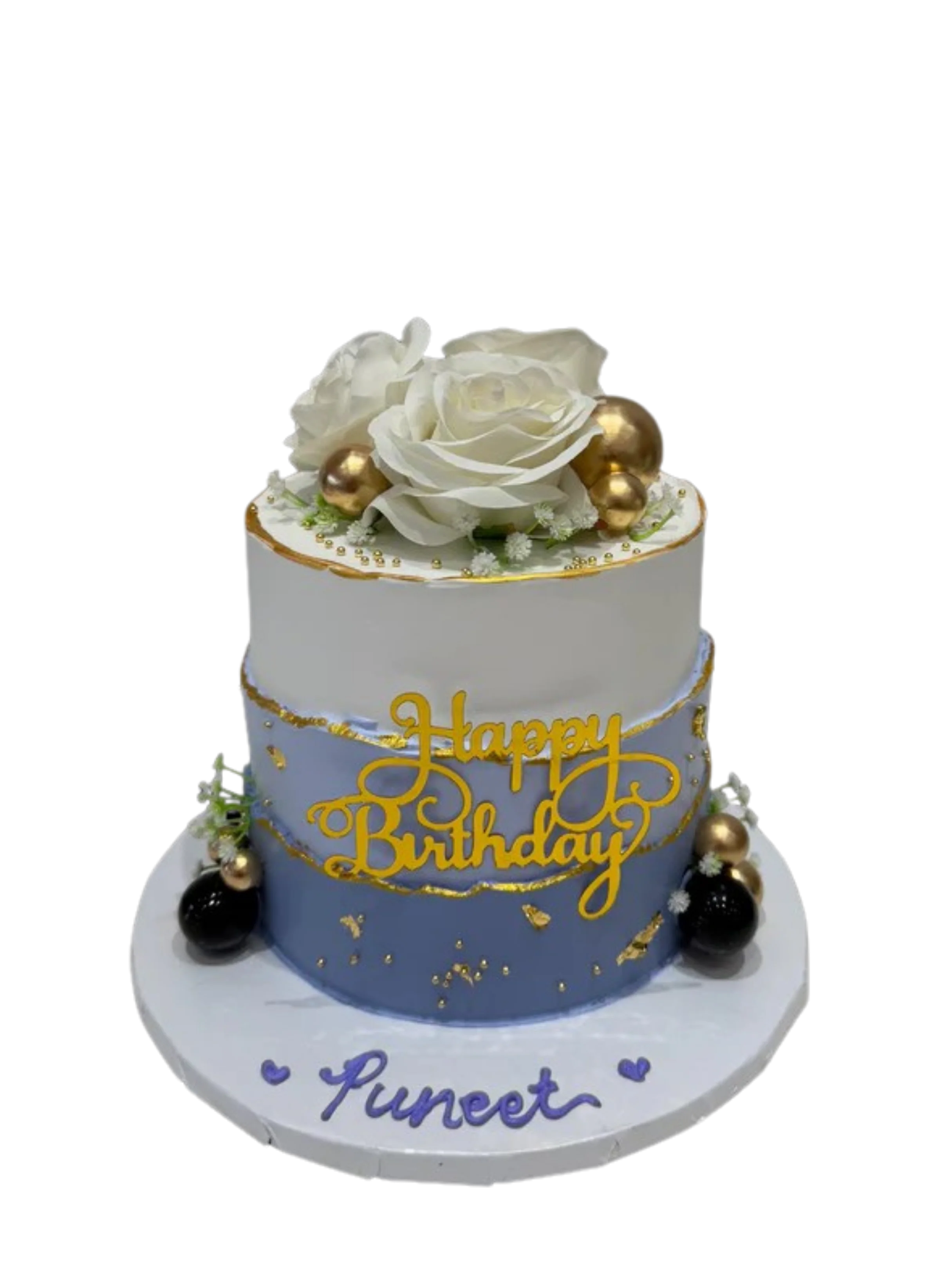 Puneet Lavender Floral Cake