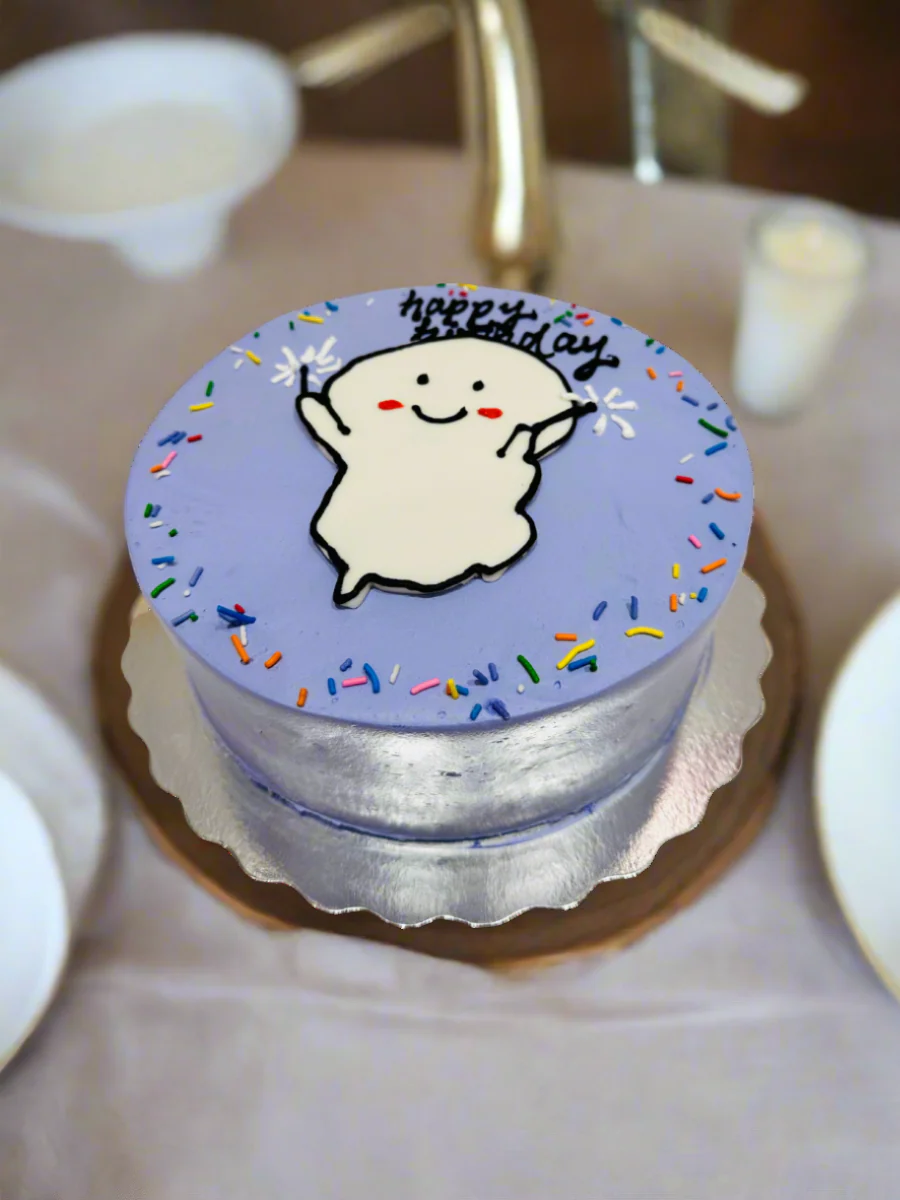 Purple Comic Cake - Image 5