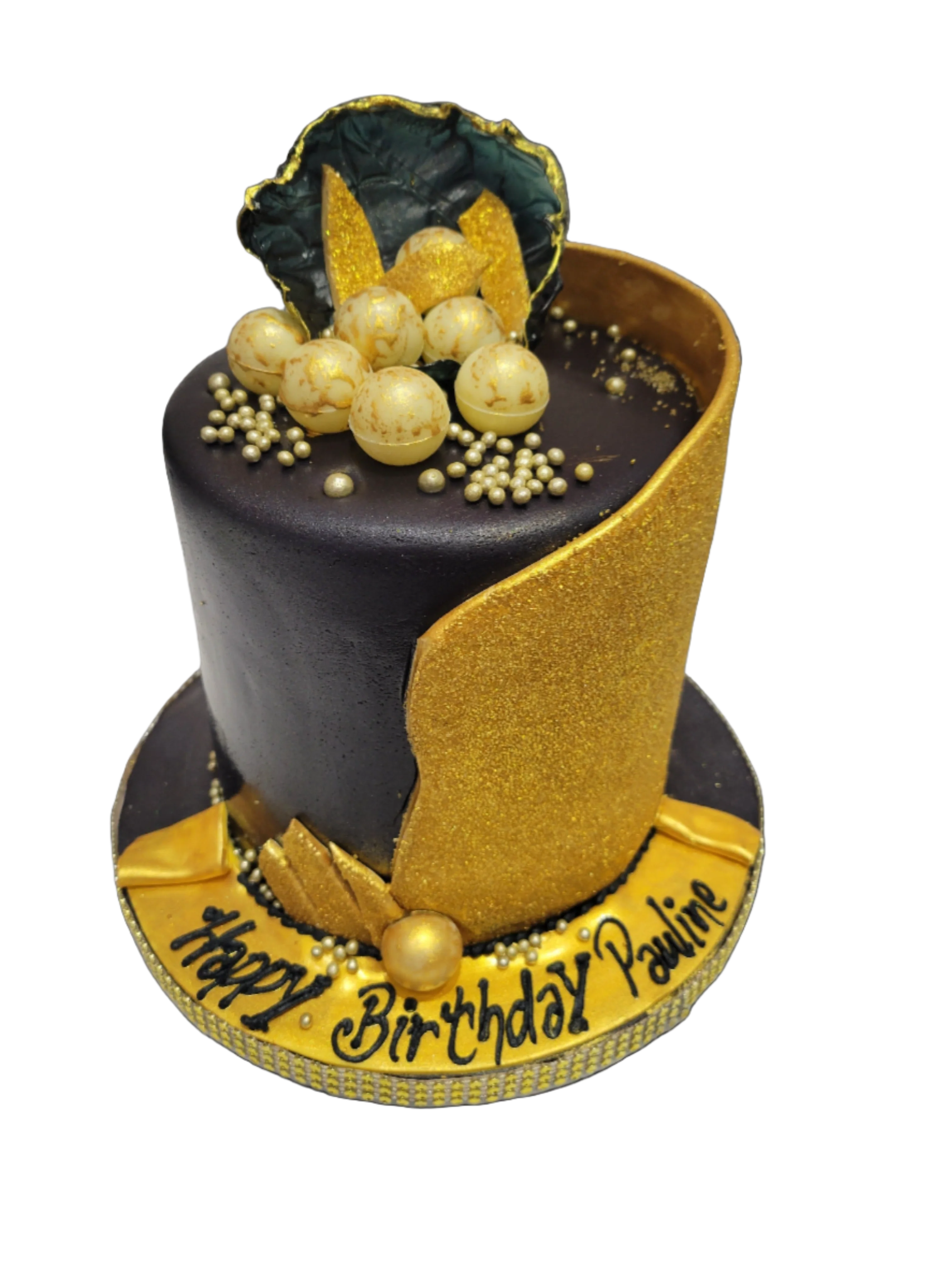 Purple Fondant Cake - Image 5