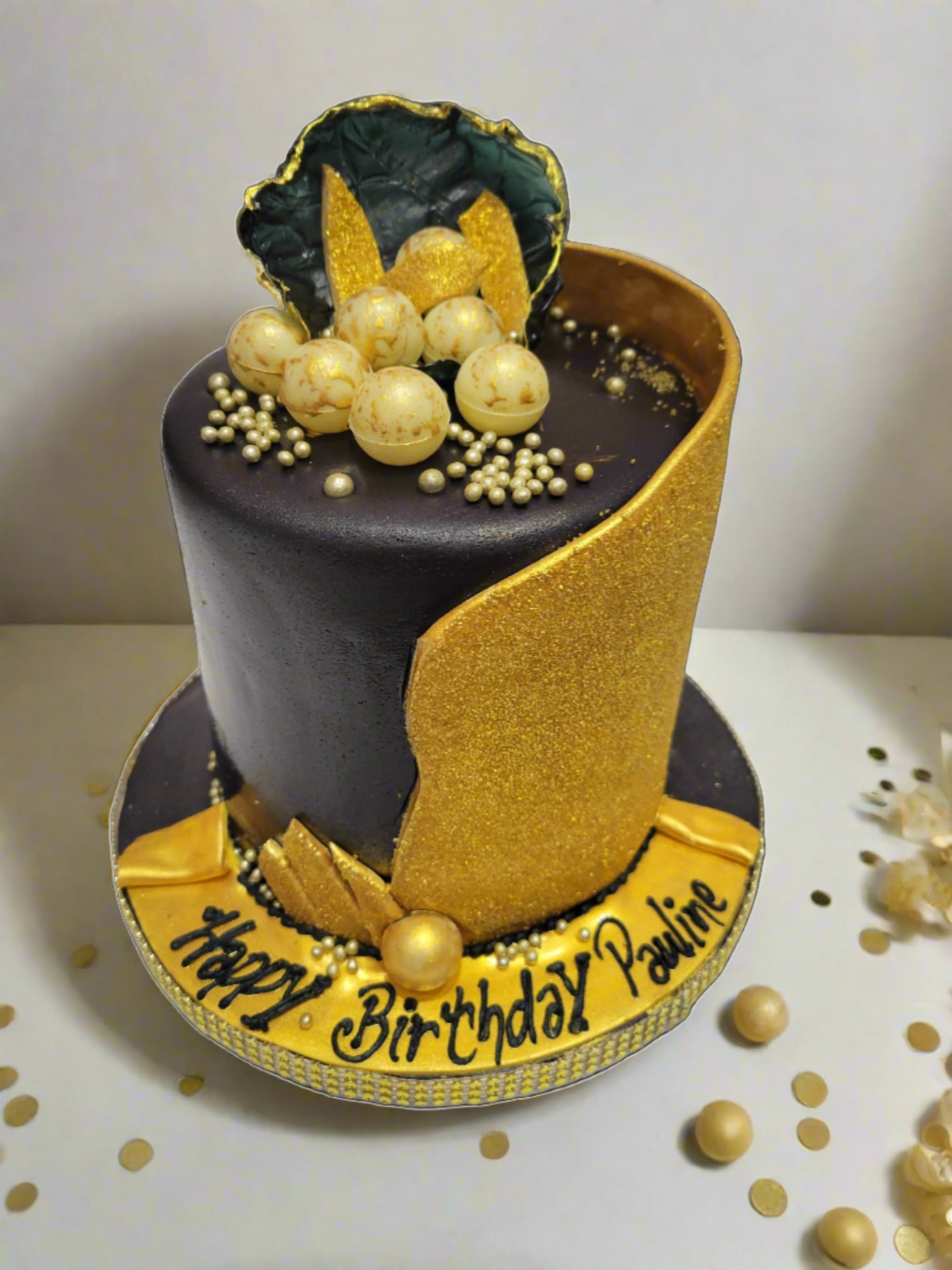 Purple Fondant Cake - Image 6