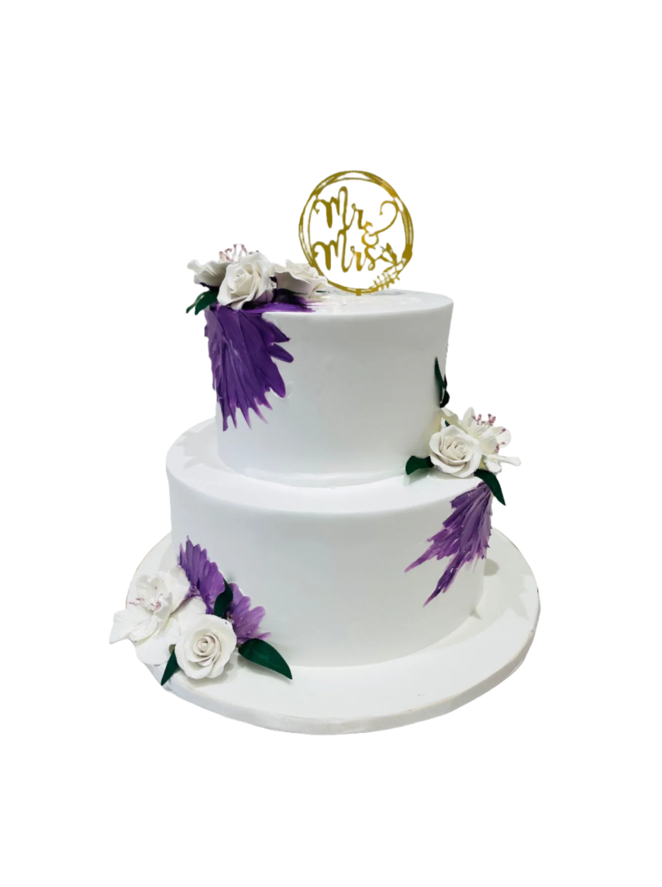 Purple Hues Wedding Cakes