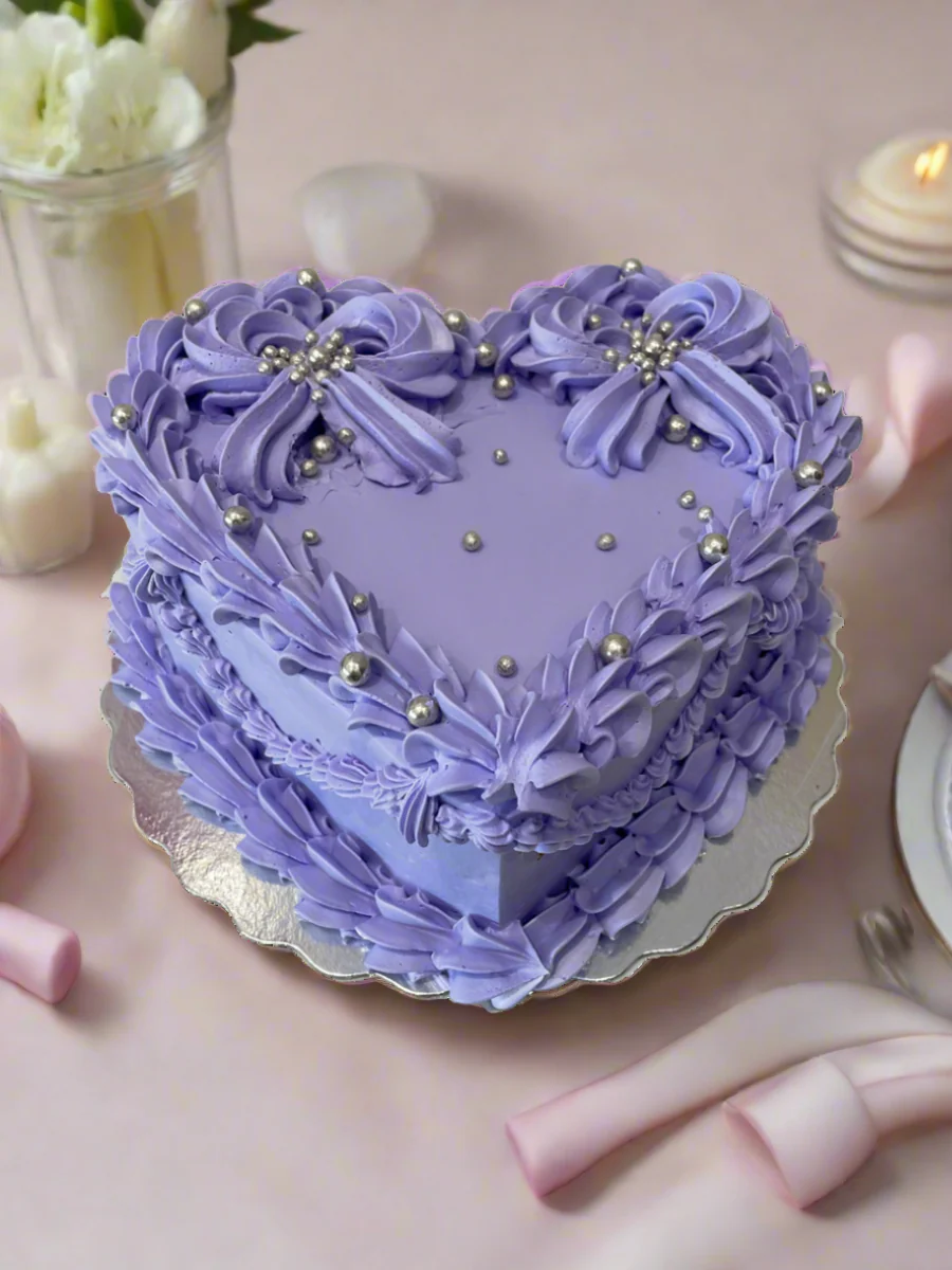 Purple Love Cake - Image 2