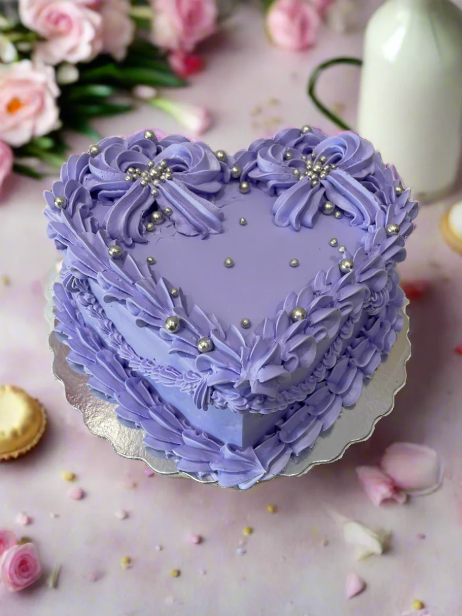 Purple Love Cake - Image 4