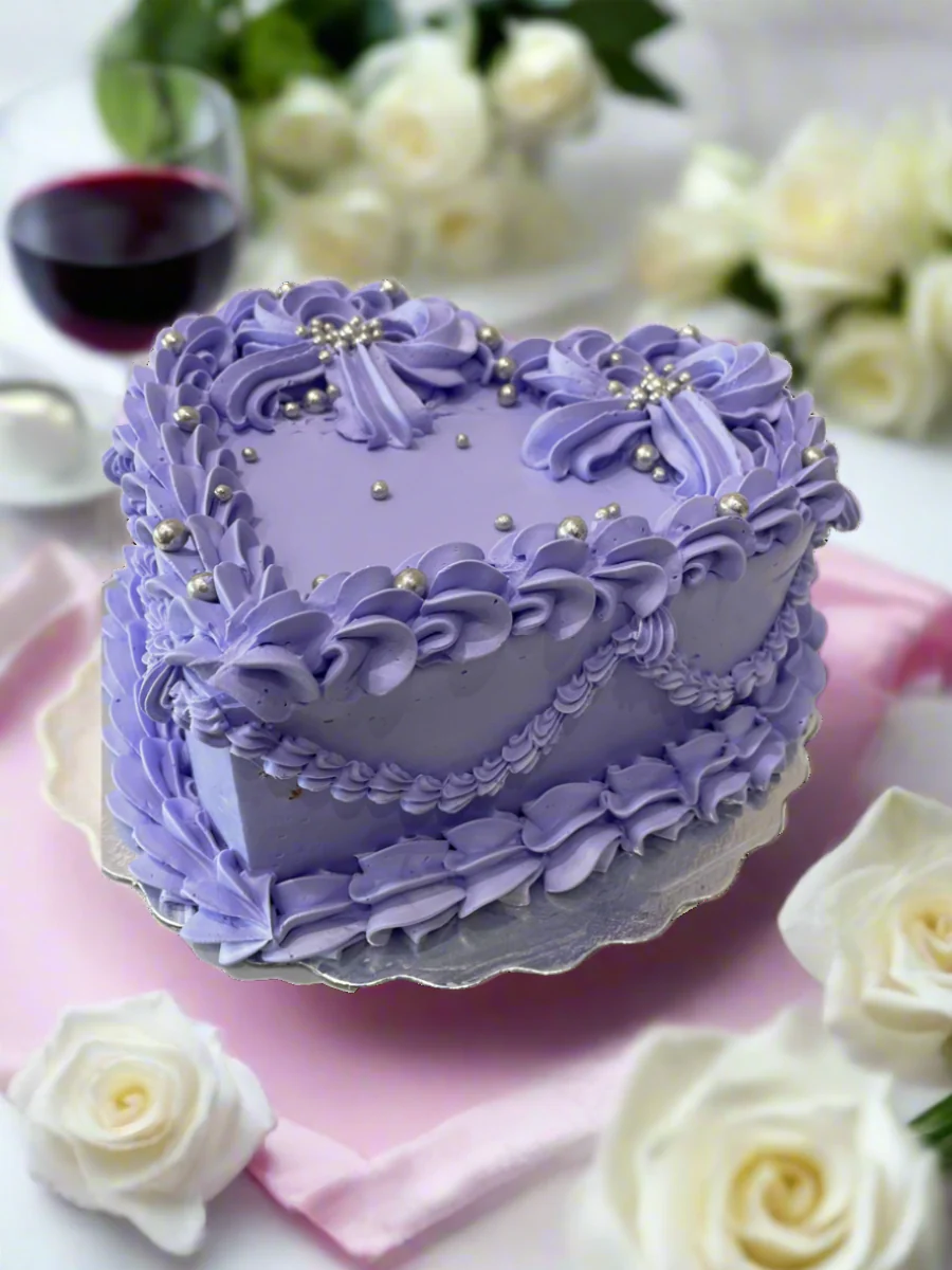 Purple Love Cake - Image 8