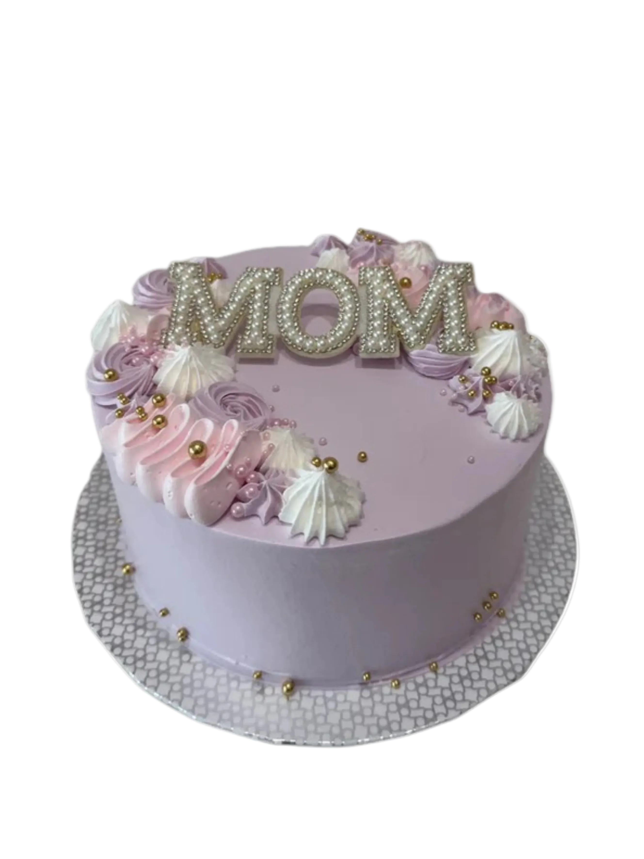 Purple Mom Cream Cake