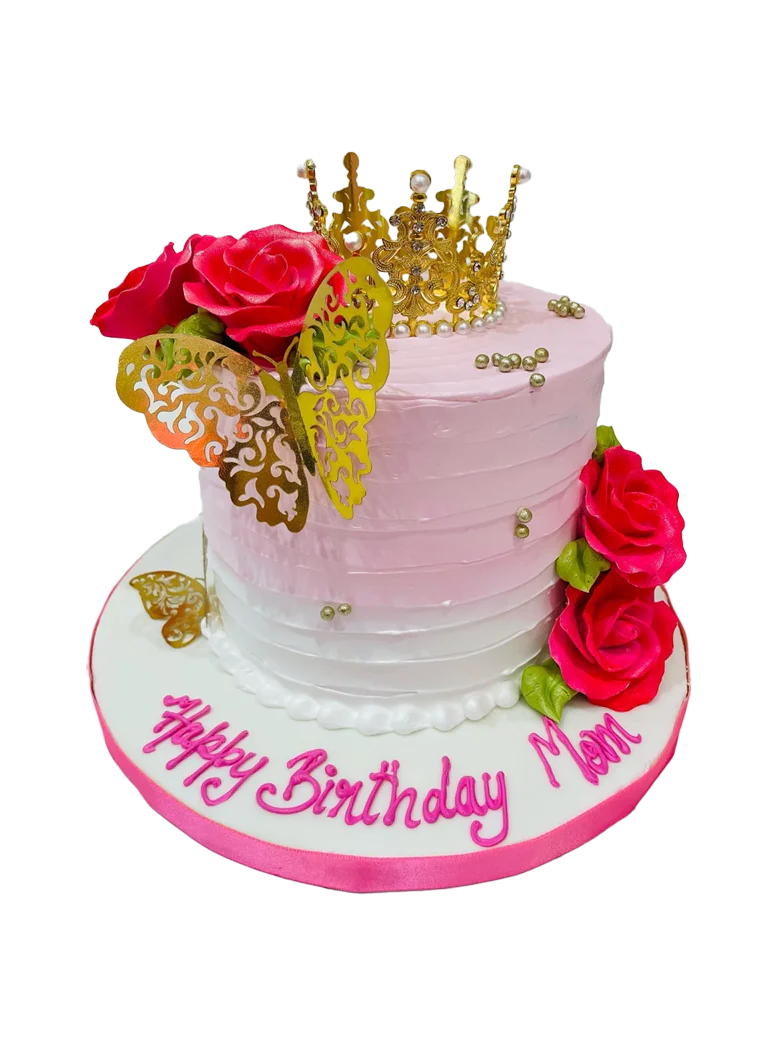 Queen Mommy Crown Cake - Image 5