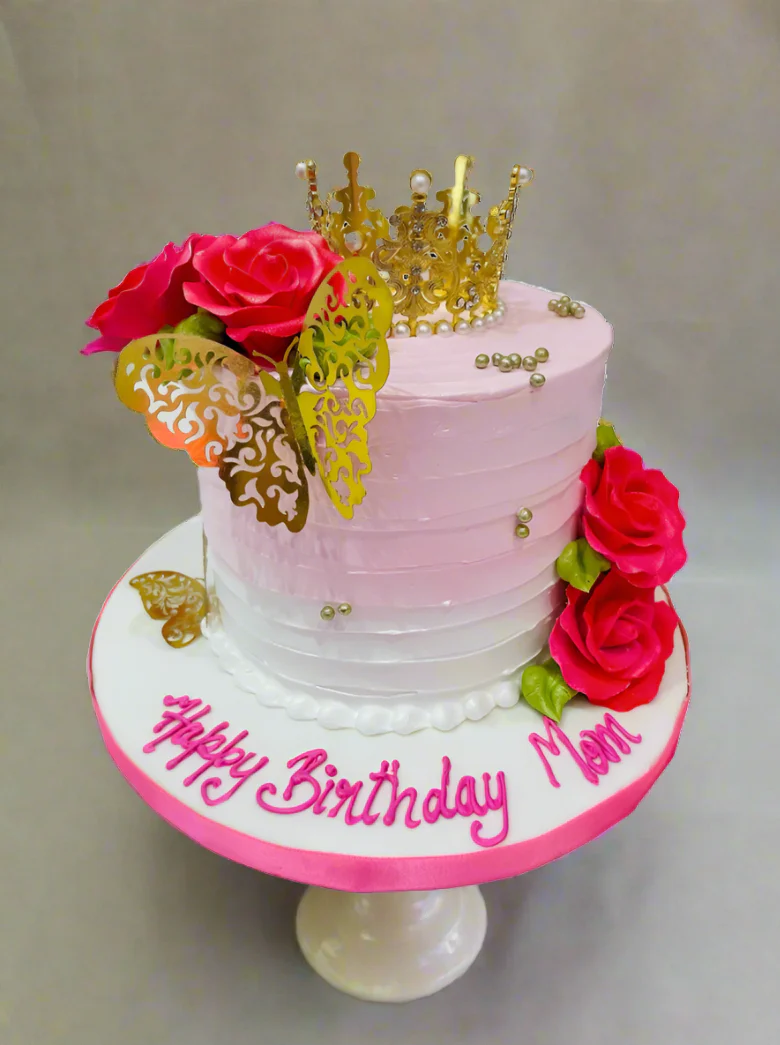 Queen Mommy Crown Cake - Image 6