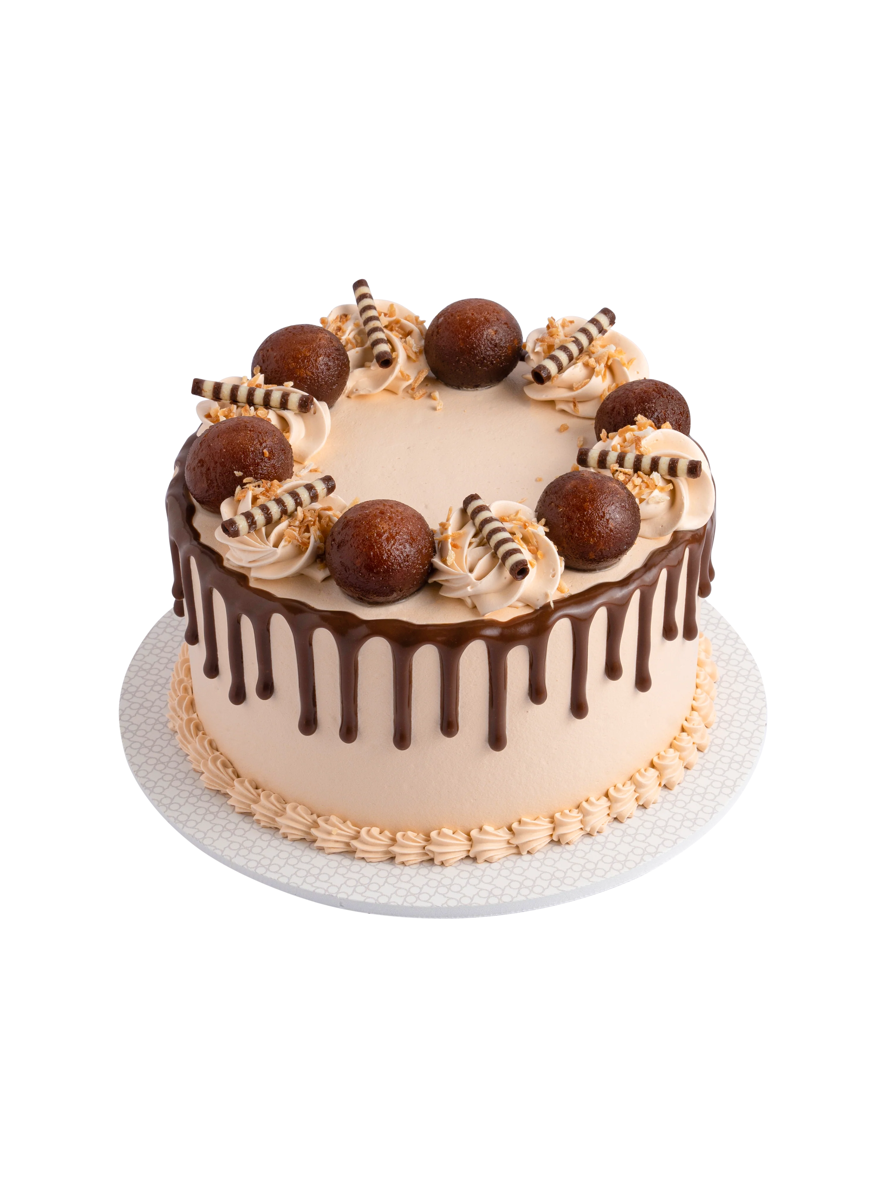 Rabri Gulab Jamun Cake