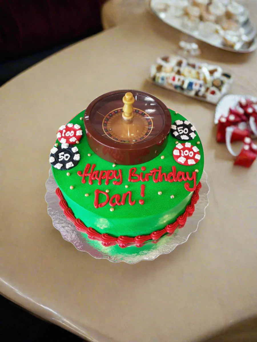 Rapid Roulette Casino Cake - Image 3