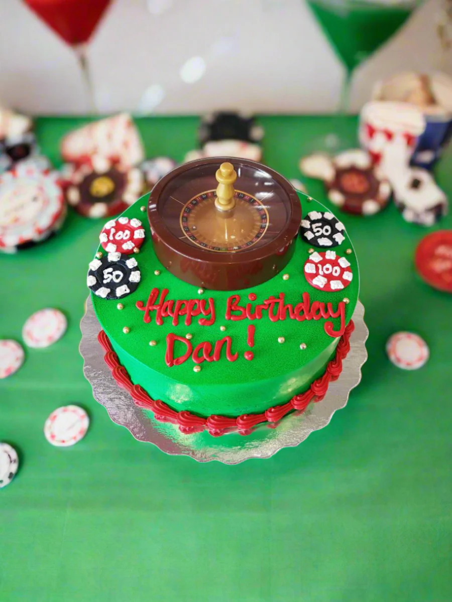 Rapid Roulette Casino Cake - Image 4