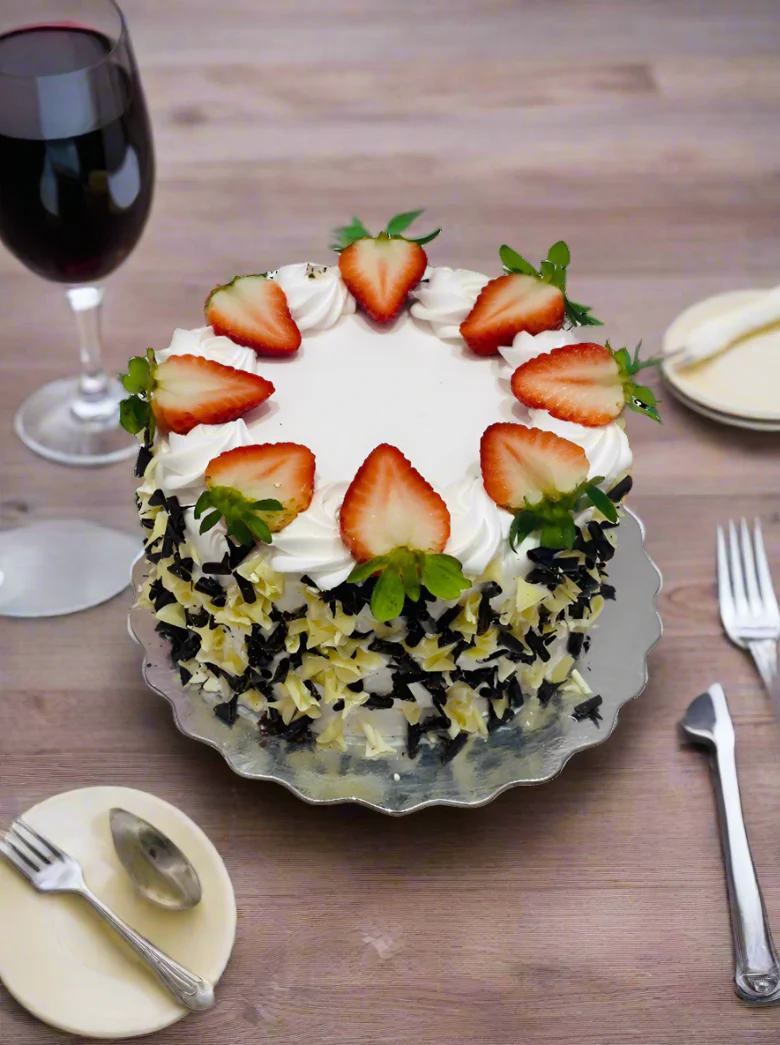 Rav Fruit Birthday Cake - Image 3