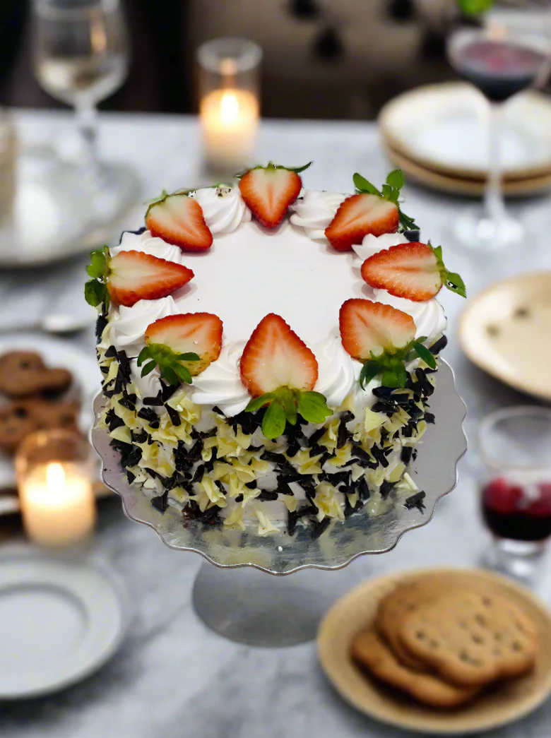Rav Fruit Birthday Cake - Image 5