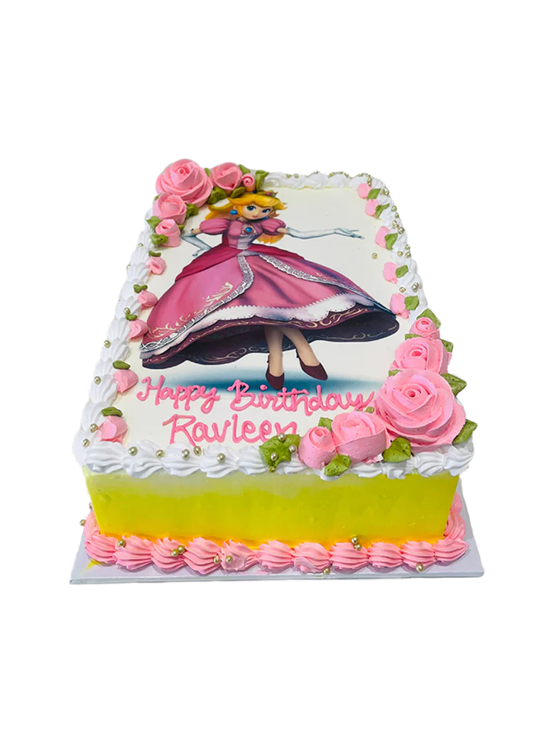 Ravleen Barbie Photo Cake