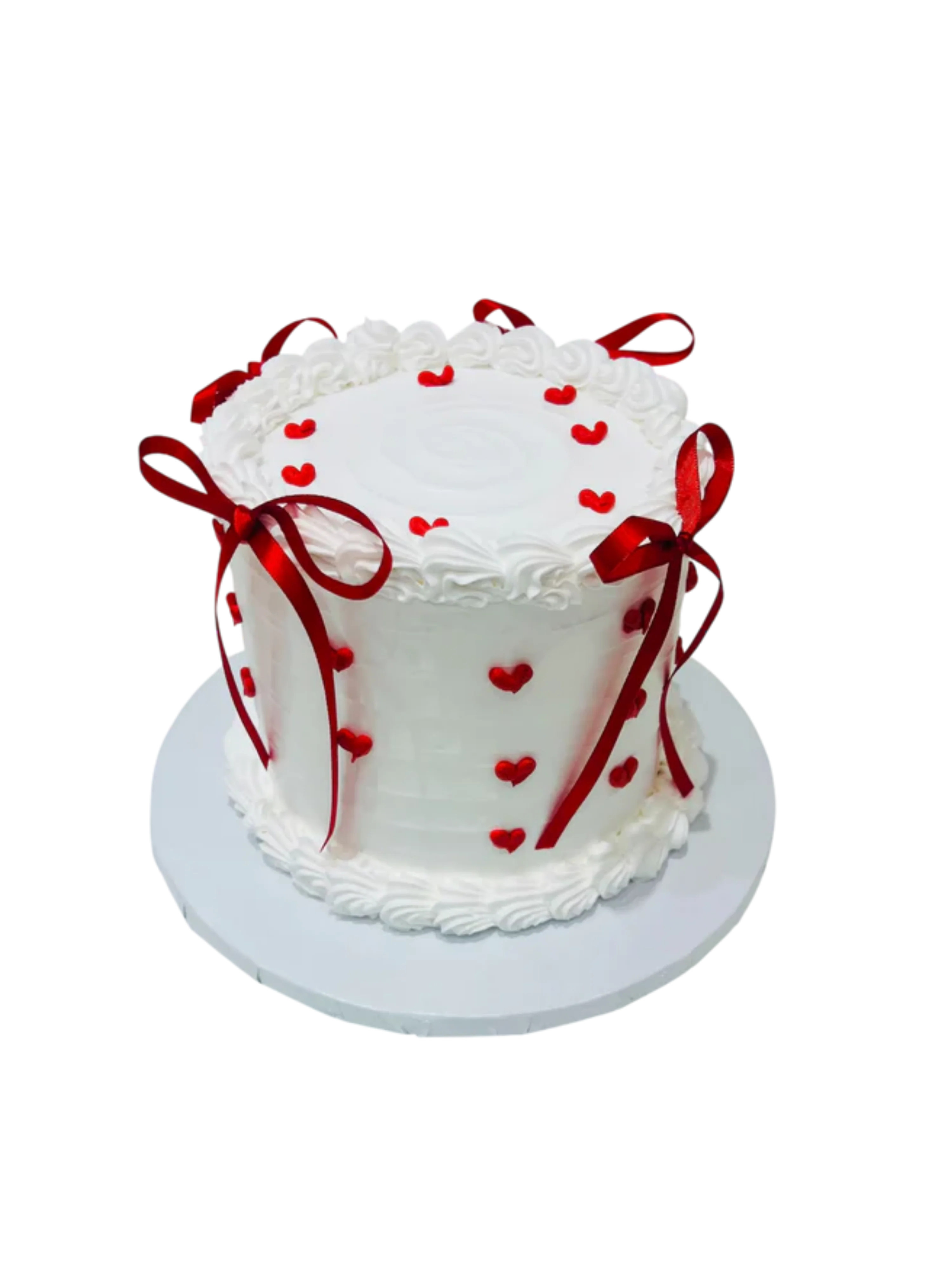 Red Bows Cake