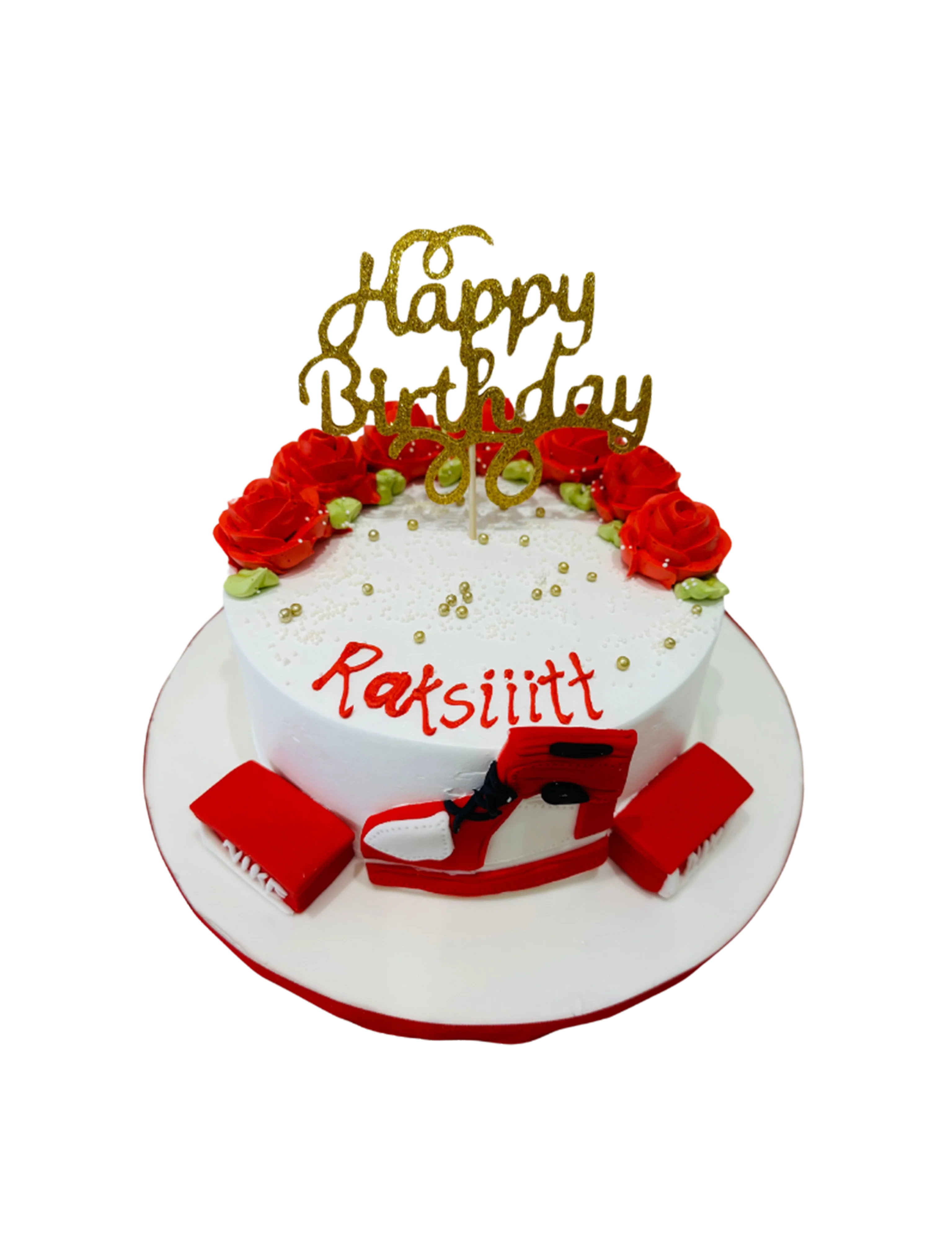 Red Jordan Cake