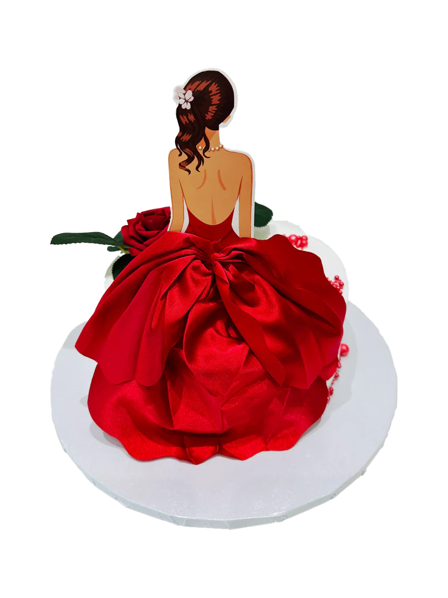 Red Queen Birthday Cake