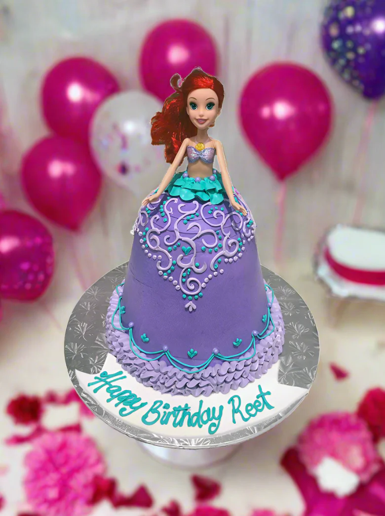 Reet Ariel Doll Cake - Image 3