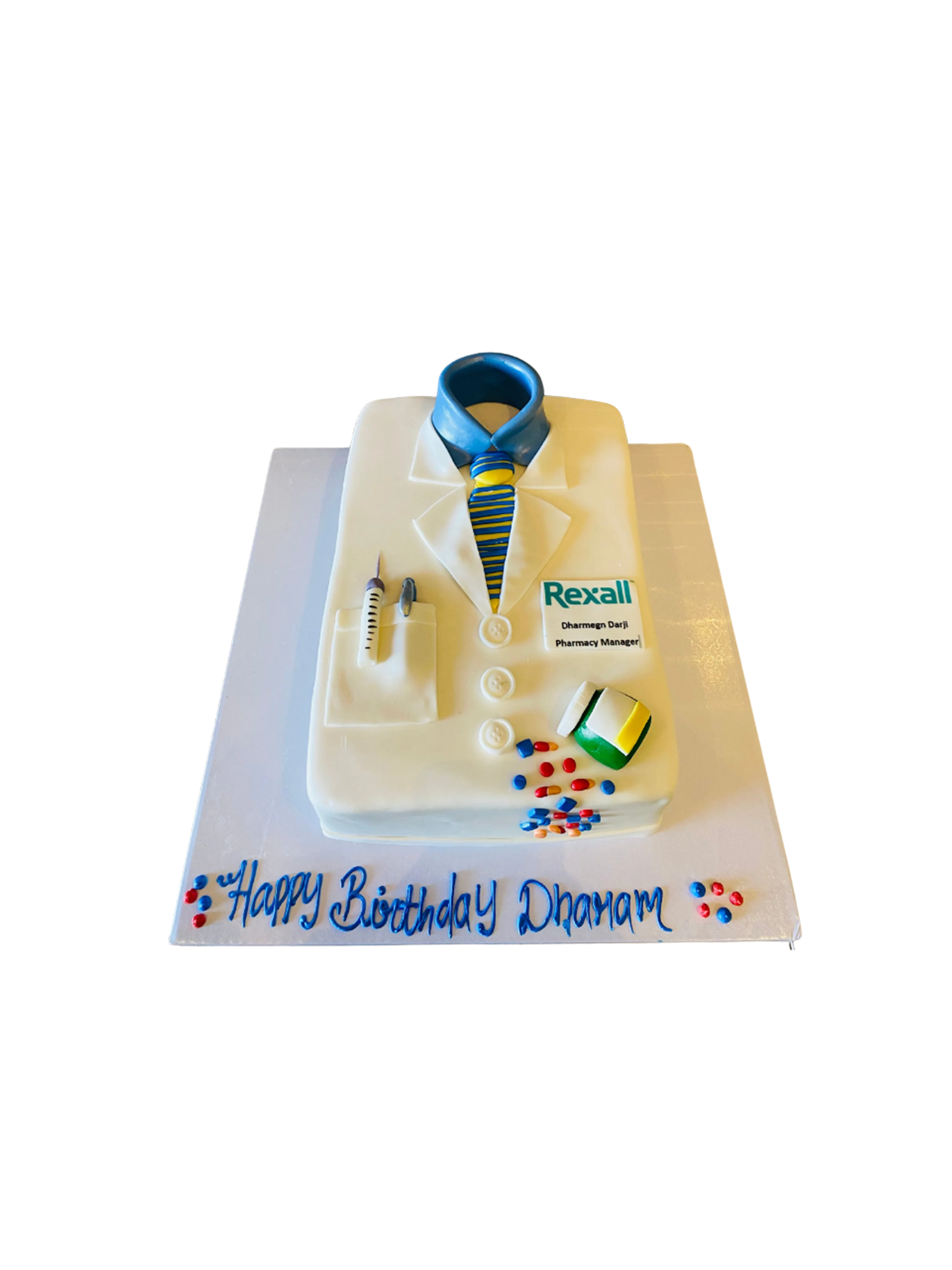 Rexall Shirt Cake