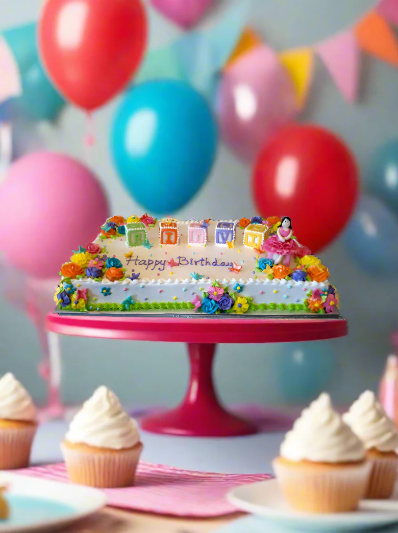 Ritvi Birthday Cake - Image 4